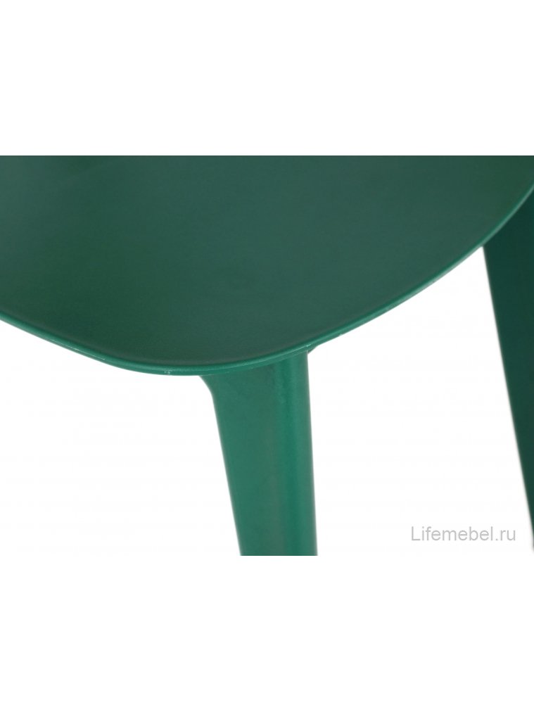 Пластиковый стул Fresco зеленый