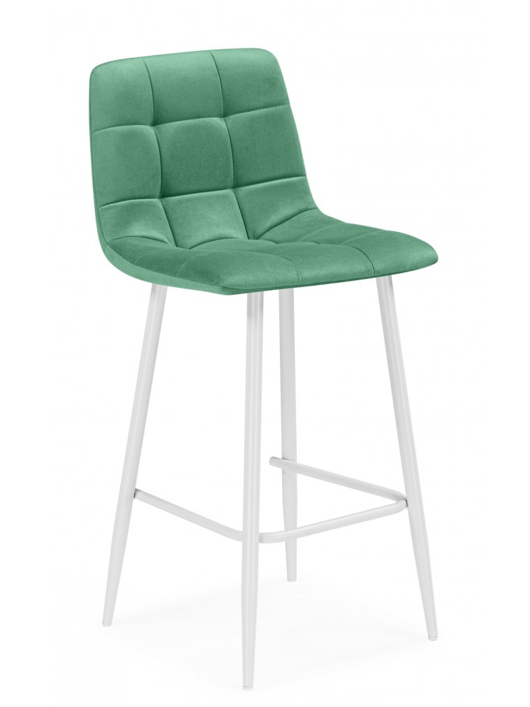 Полубарный стул Чилли Мини фисташковый (zd 651) / белый