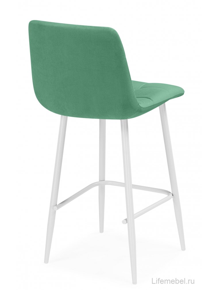 Полубарный стул Чилли Мини фисташковый (zd 651) / белый