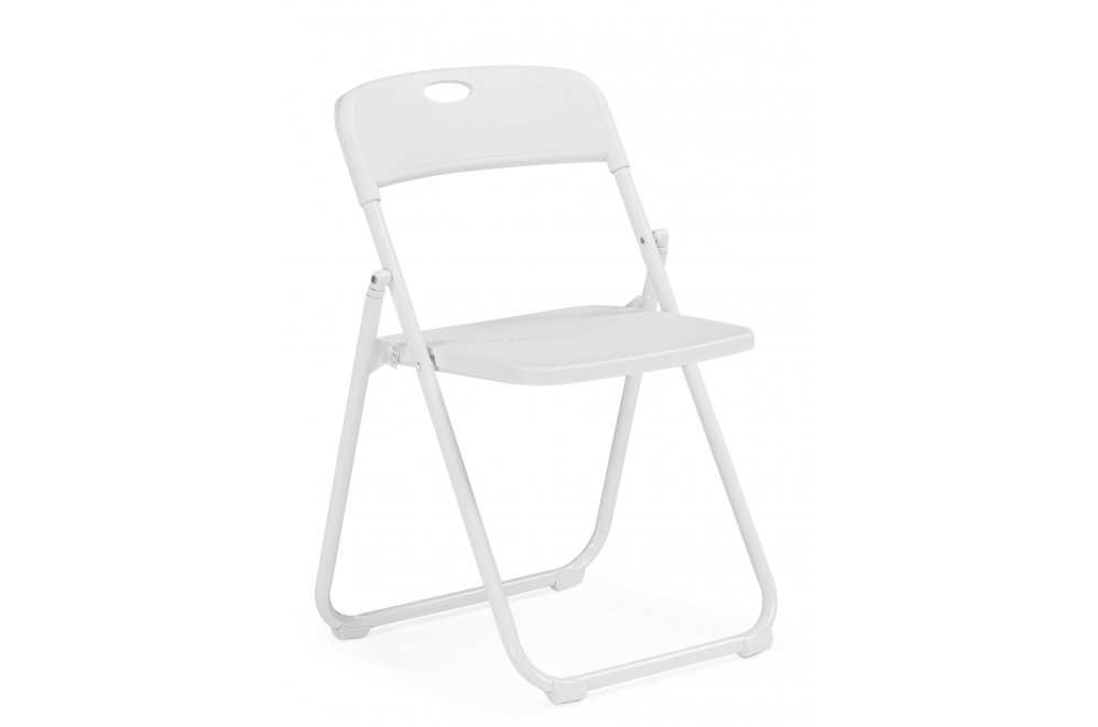 Стул складной Кайден пластик белый