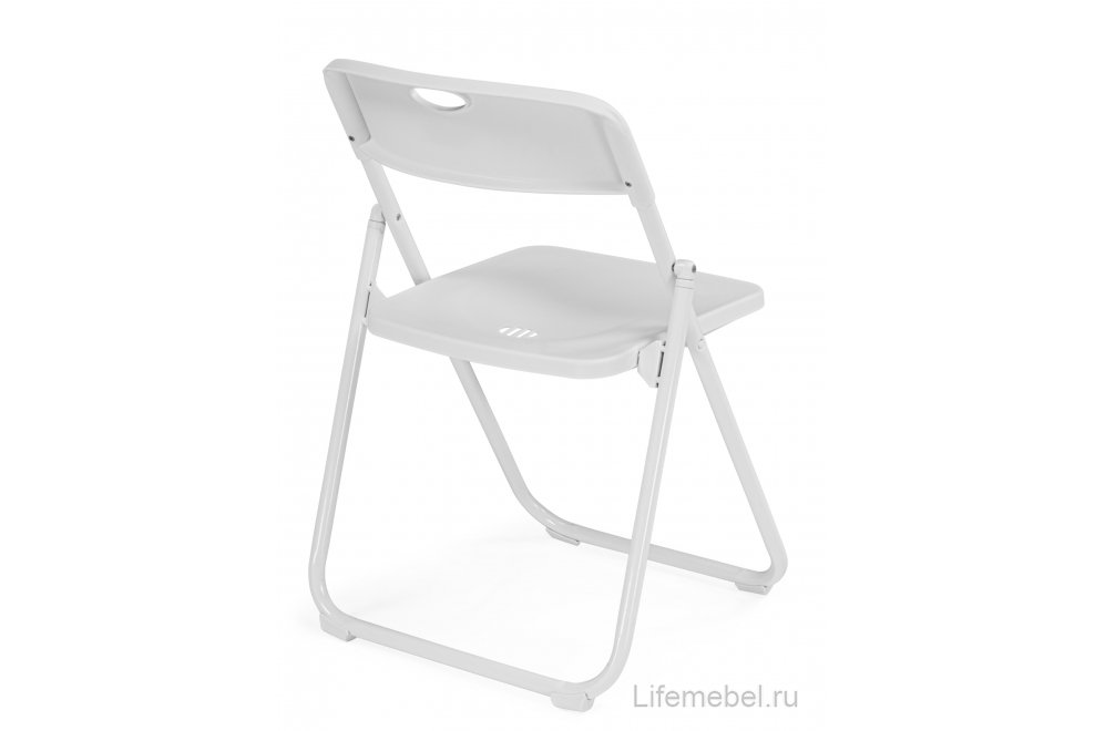 Стул складной Кайден пластик белый