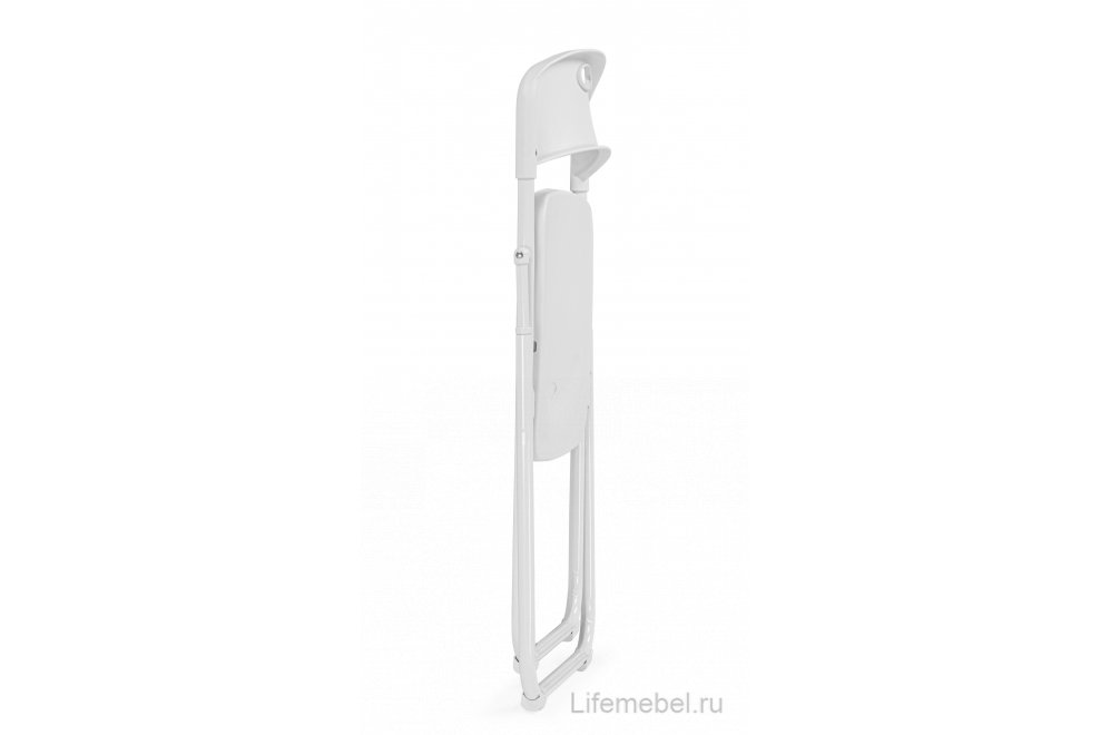 Стул складной Кайден пластик белый