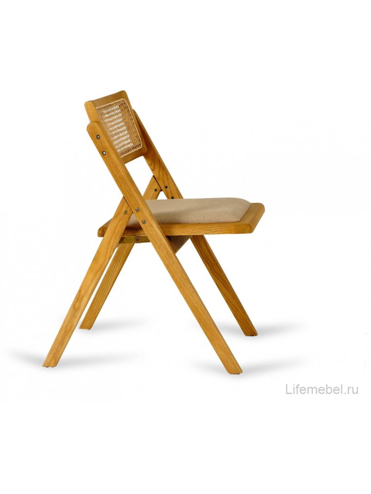 Деревянный стул Logan бежевый