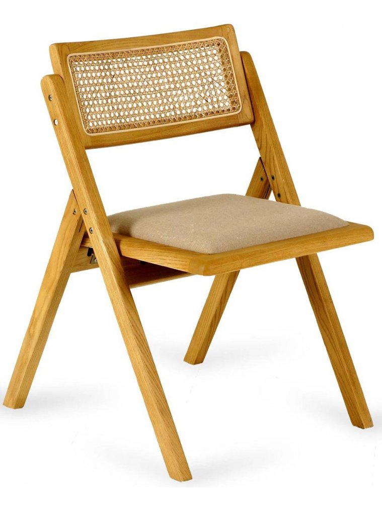 Деревянный стул Logan бежевый