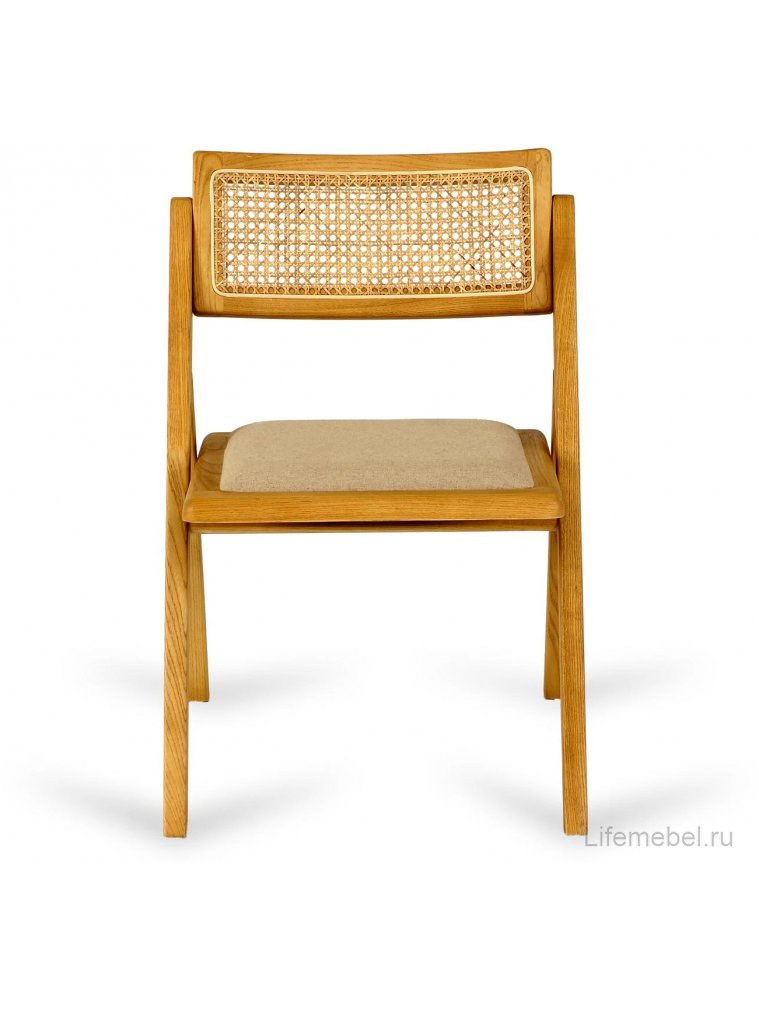 Деревянный стул Logan бежевый