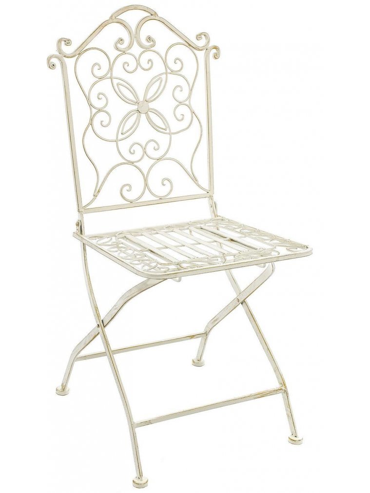 Стул складной прямоугольный Платон белый