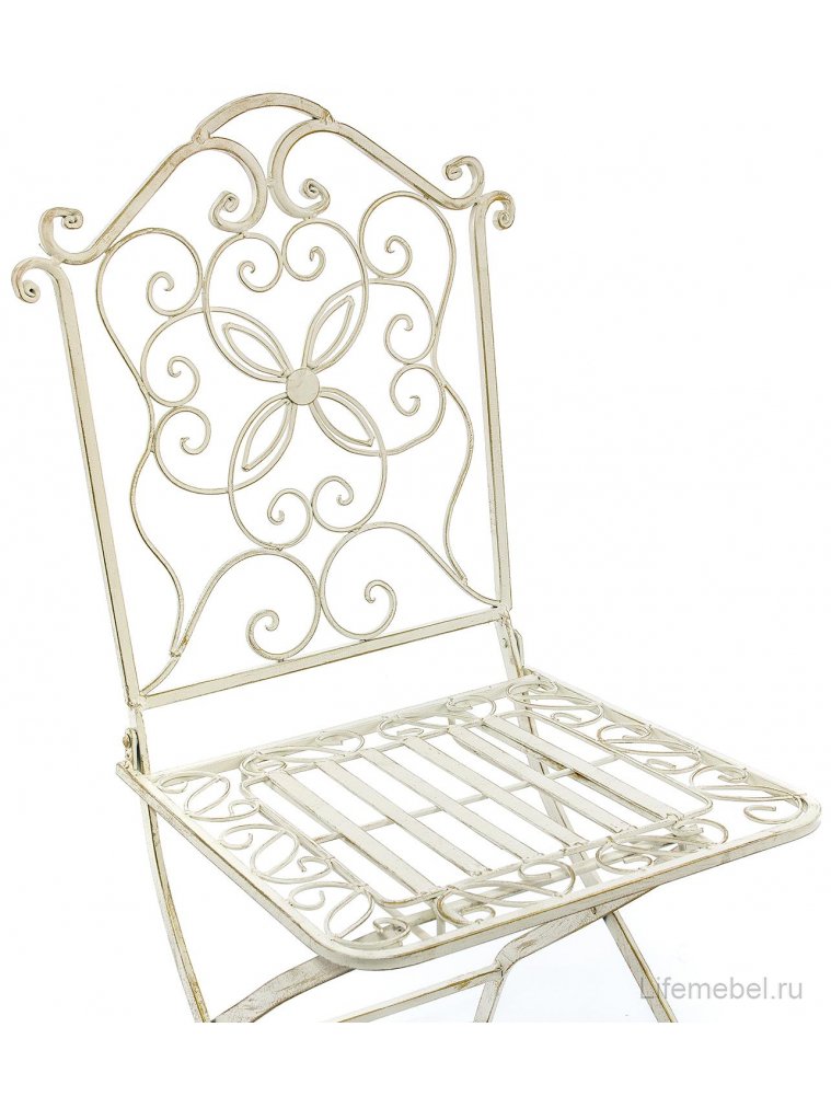 Стул складной прямоугольный Платон белый