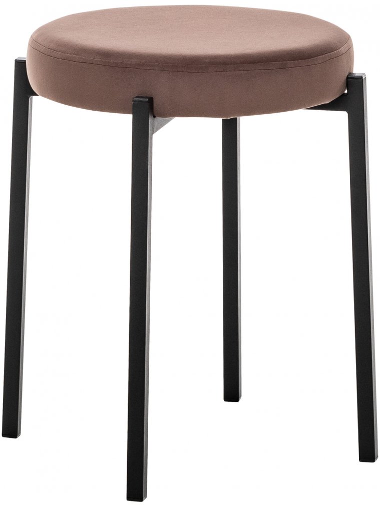 Табурет Авис ultra chocolate шоколад / черный