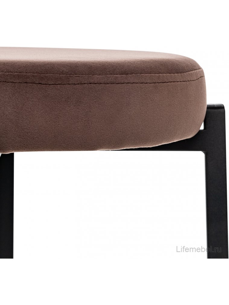 Табурет Авис ultra chocolate шоколад / черный