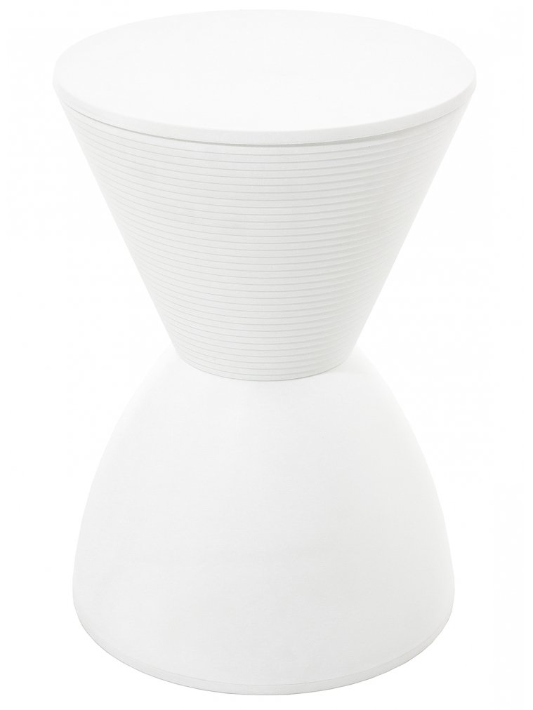 Табурет Button белый