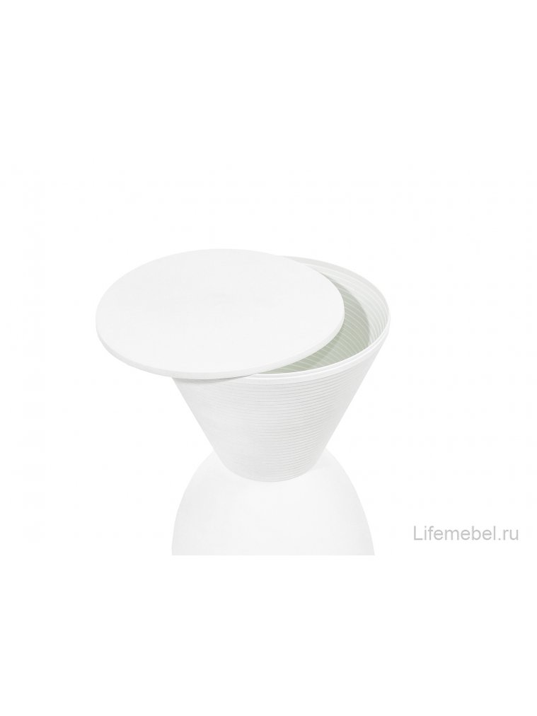 Табурет Button белый