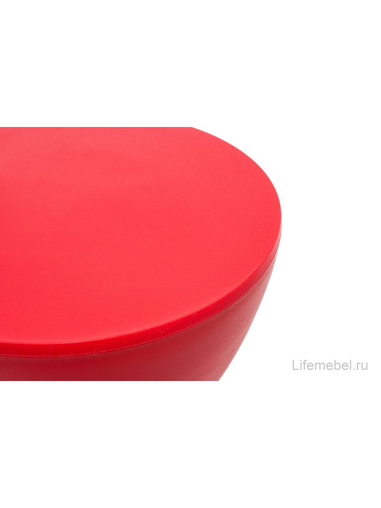 Табурет Button красный