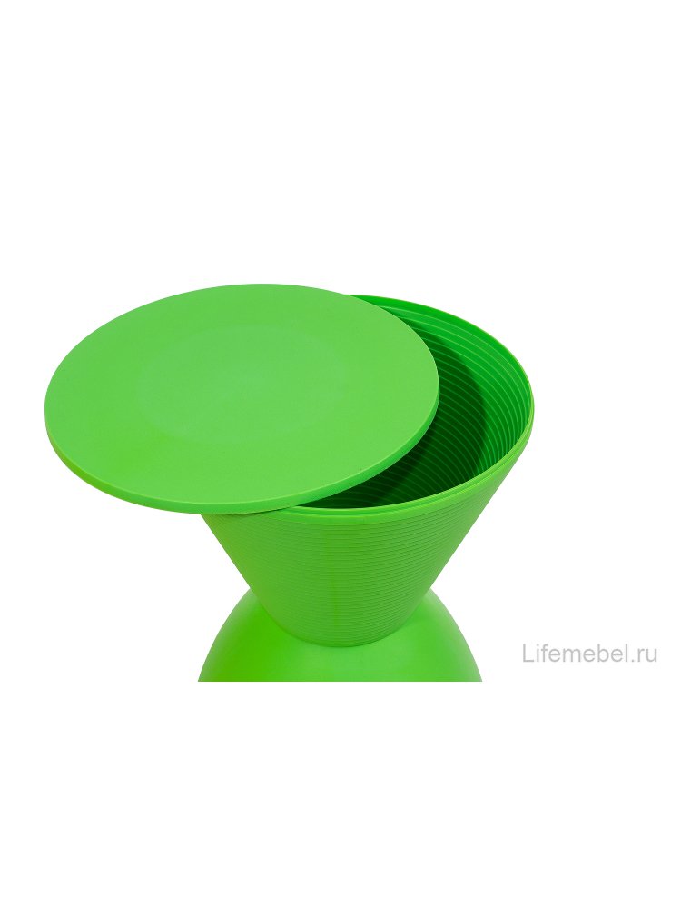 Табурет Button зеленый