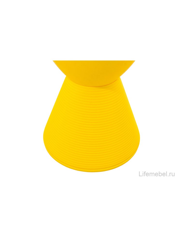 Табурет Button желтый