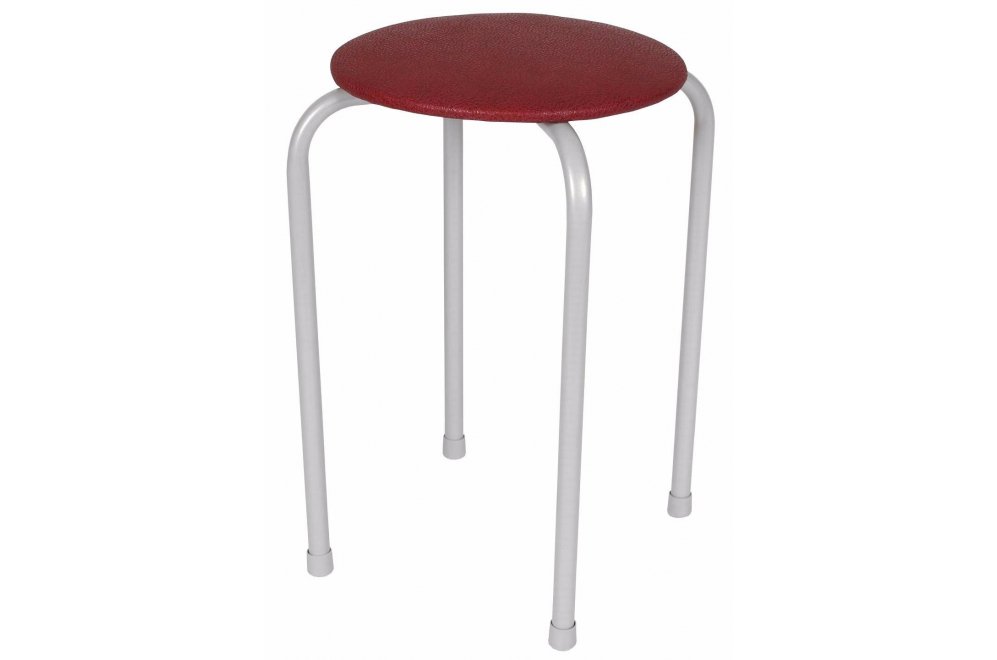 Табурет Дейзи бордовый