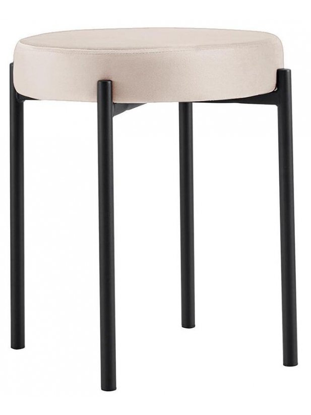 Табурет DikLine B03 beige / черный