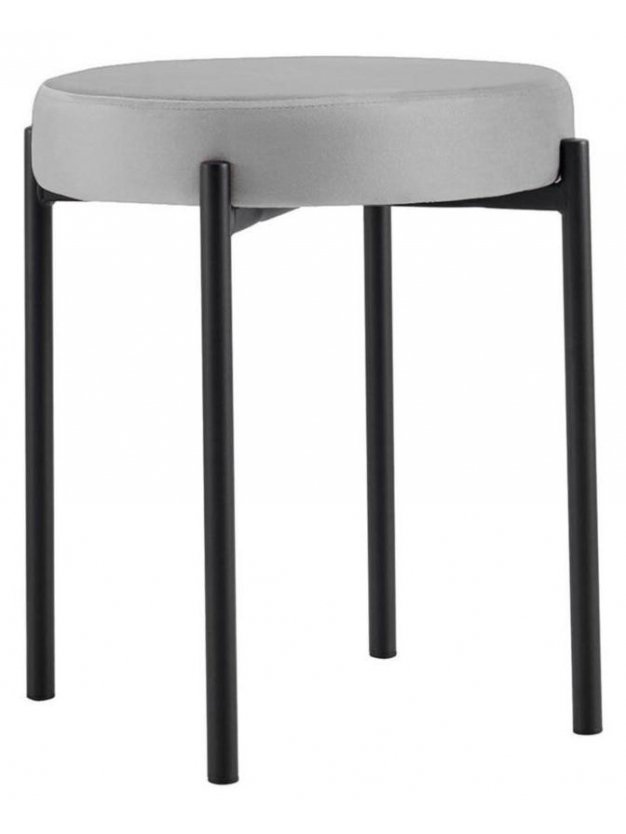 Табурет DikLine B22 grey / черный
