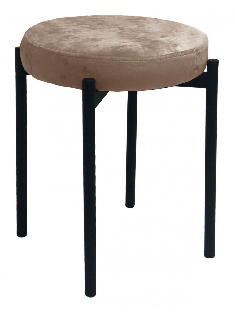 Табурет DikLine M05 шоколад / черный