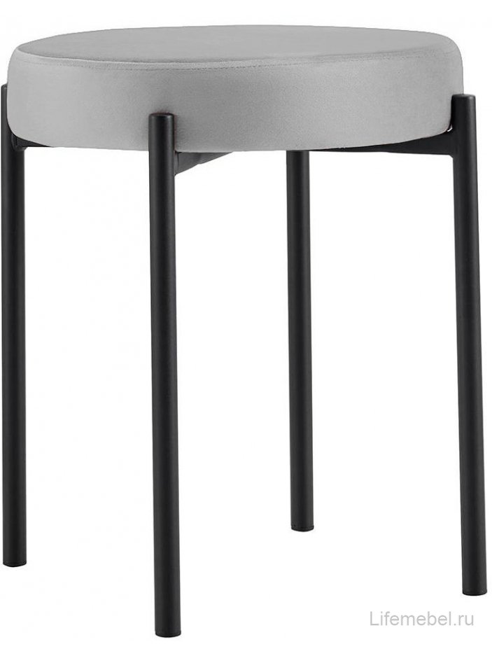 Табурет M DikLine B22 серый / черный