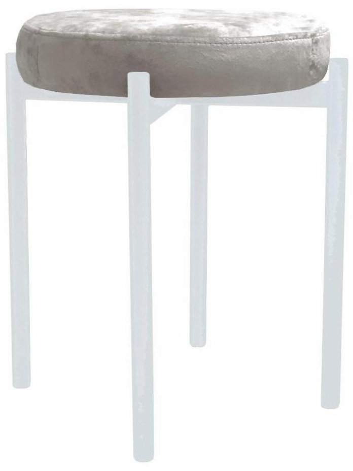 Табурет M DikLine M02 бежевый / белый