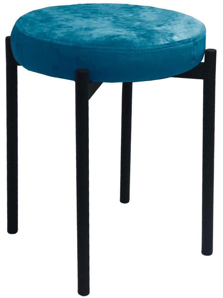 Табурет M DikLine M19 бирюза / черный