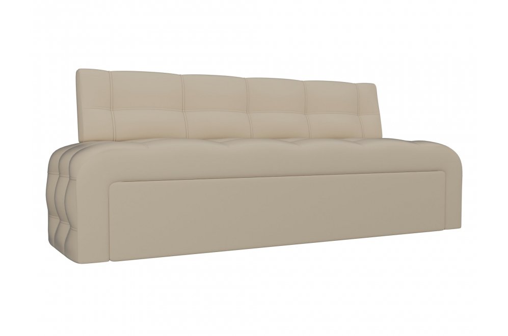 Кухонный диван Люксор экокожа бежевый