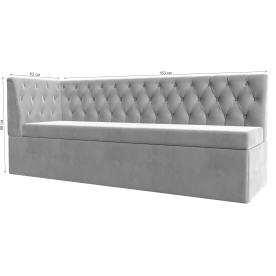 Кухонный диван угловой Соната-Люкс