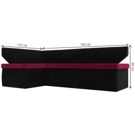 Кухонный диван угловой Соната-Сити