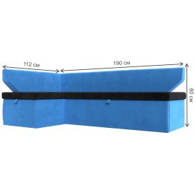 Кухонный диван угловой Соната-Сити