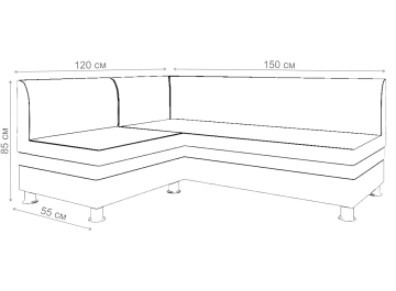 Кухонный диван Уют