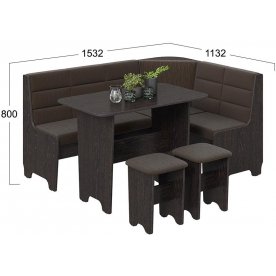 Кухонный уголок Техас Исполнение 2