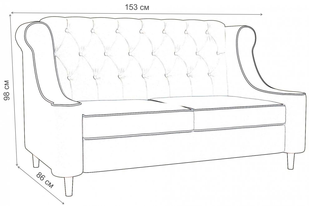 Кухонный диван Бронкс микровельвет фиолетовый