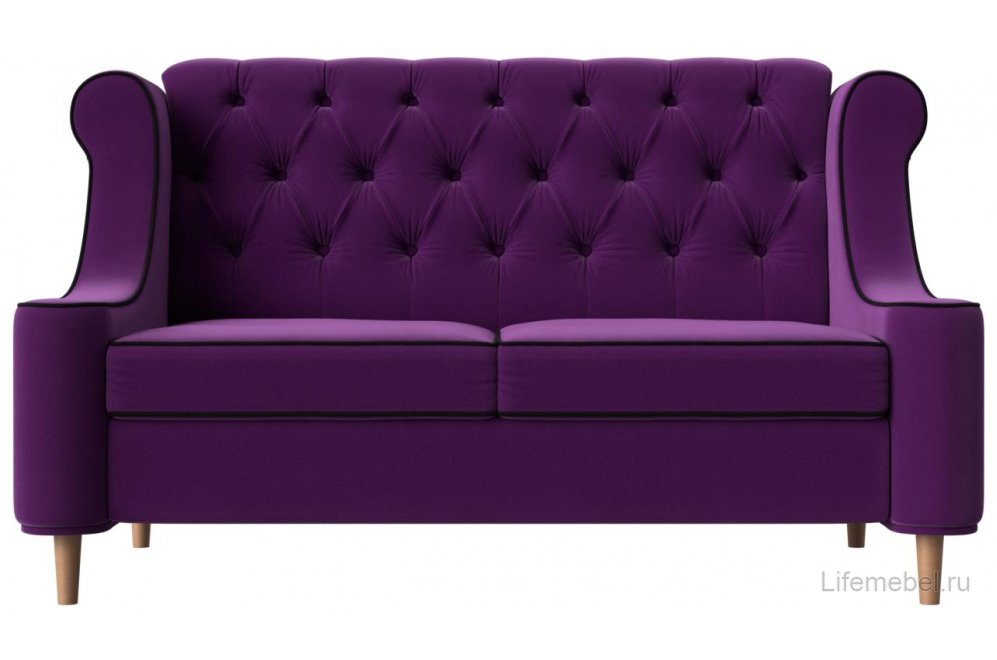 Кухонный диван Бронкс микровельвет фиолетовый