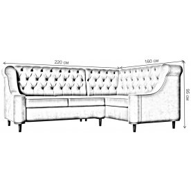 Кухонный диван Бронкс