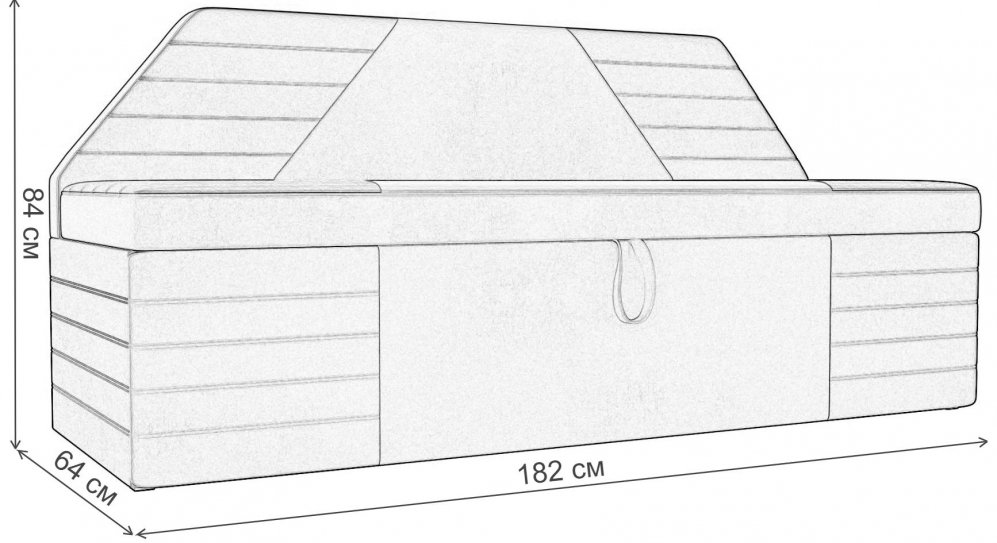 Кухонный диван Дуглас велюр бежевый / бирюза