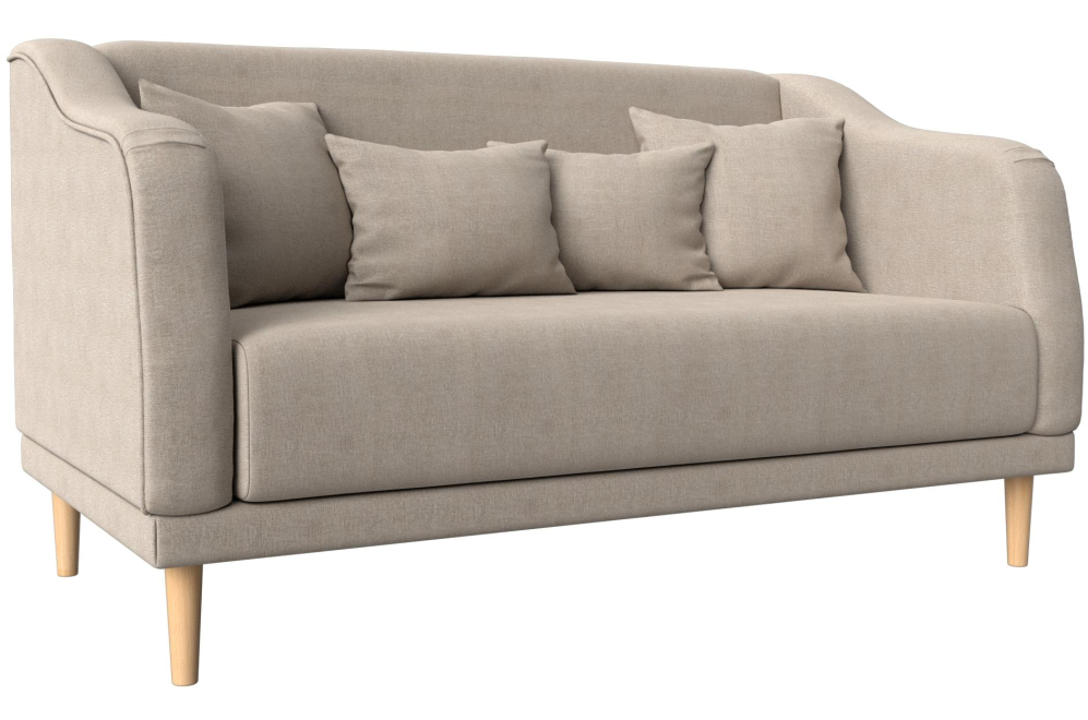 Кухонный диван Киото бежевая рогожка