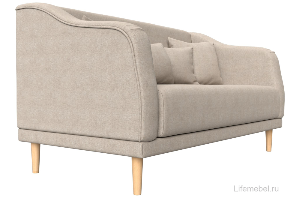 Кухонный диван Киото бежевая рогожка