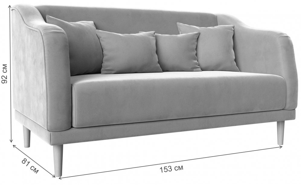 Кухонный диван Киото коричневый микровельвет