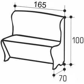 Кухонный диван Лагуна