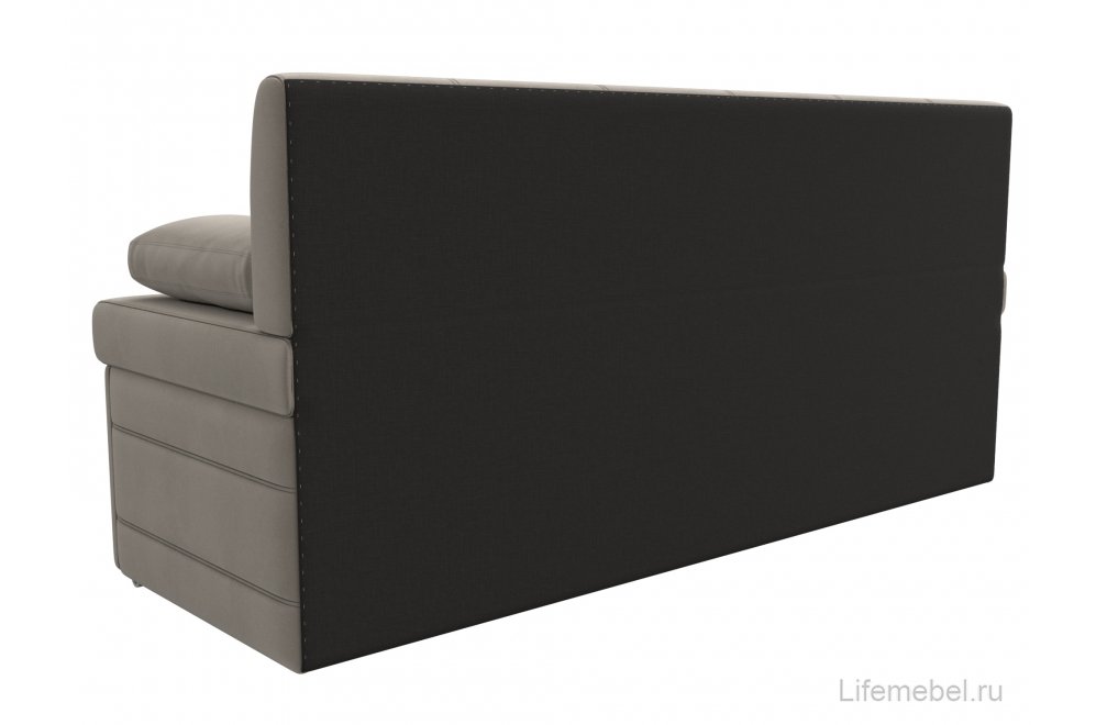 Кухонный диван Лео микровельвет бежевый