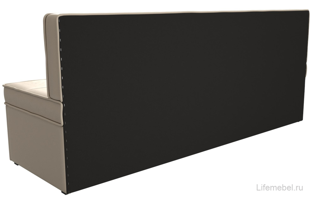 Кухонный диван Техас бежевая экокожа