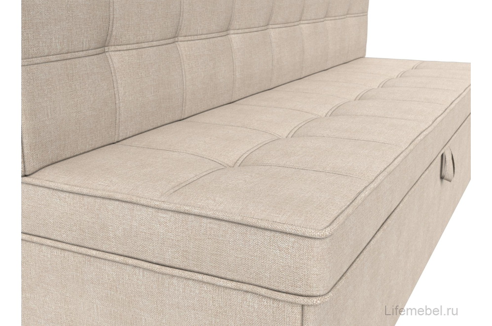 Кухонный диван Техас бежевая рогожка