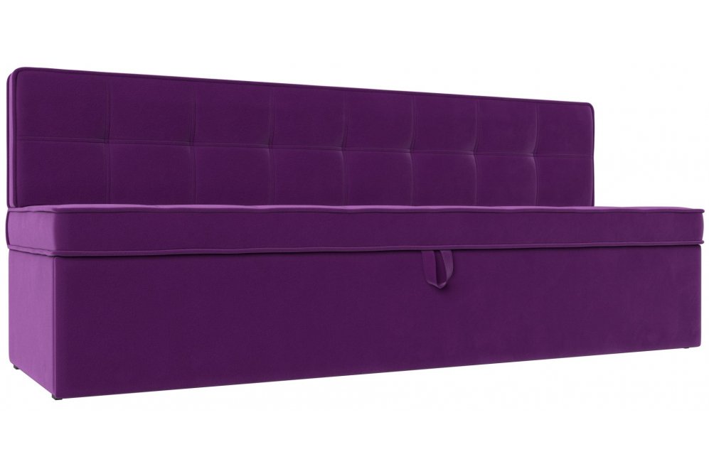 Кухонный диван Техас фиолетовый микровельвет