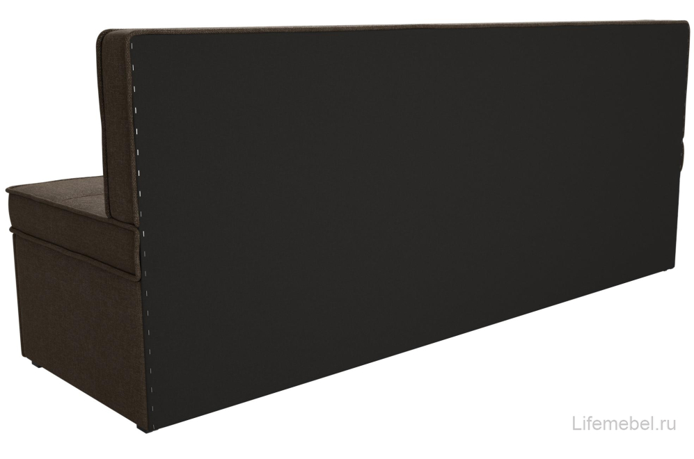 Кухонный диван Техас коричневая рогожка