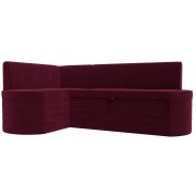 бордовый микровельвет