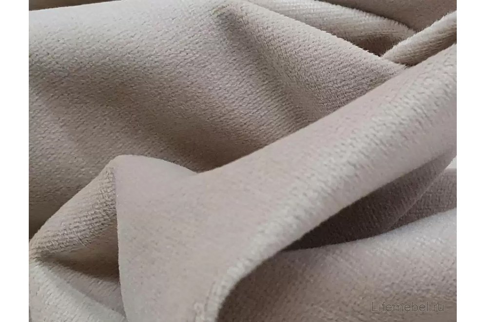 Кухонный диван Вегас правый велюр бежевый