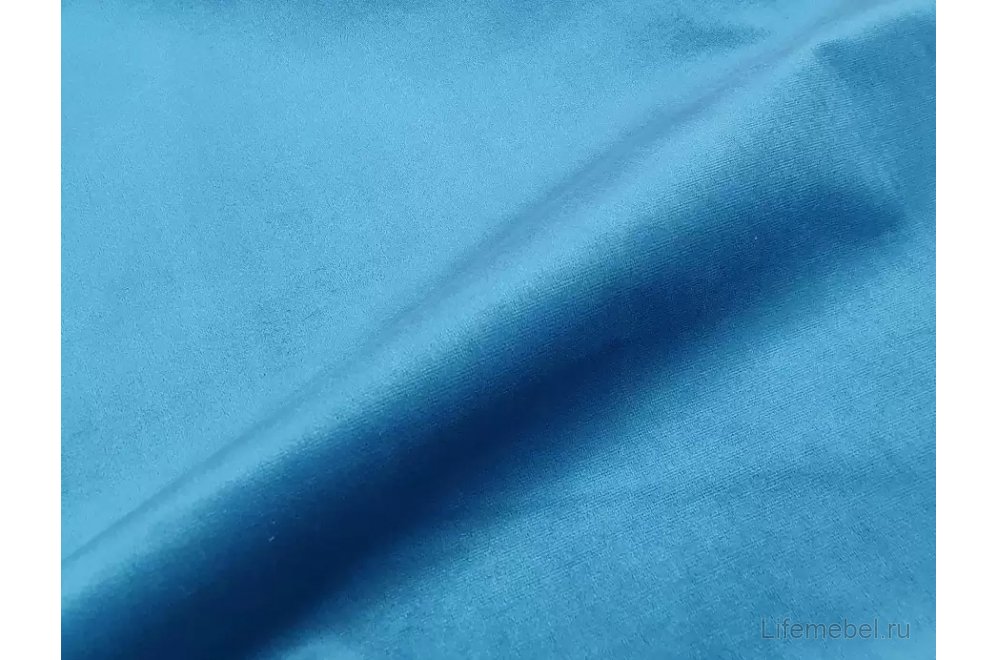 Кухонный диван Вегас правый велюр голубой