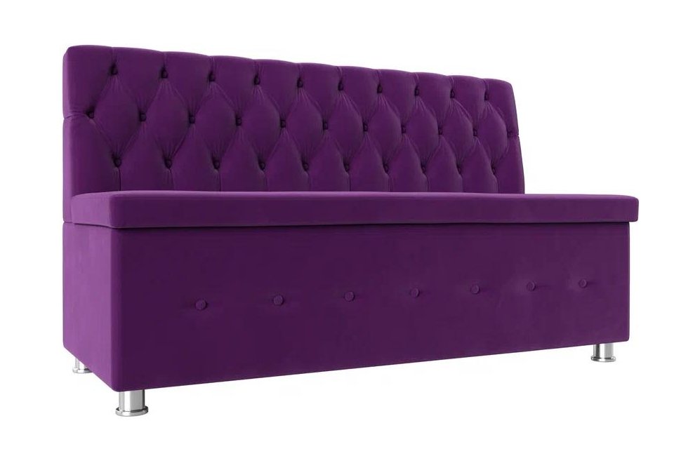 Кухонный диван Вента фиолетовый микровельвет