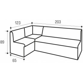 Кухонный уголок Милан