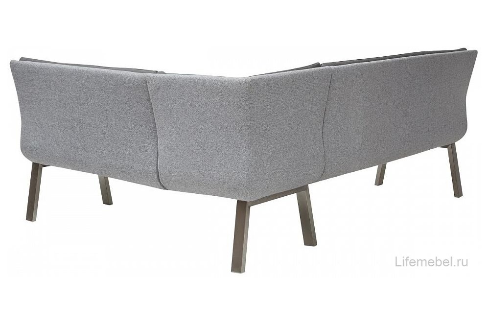 Скамья угловая Malian grey